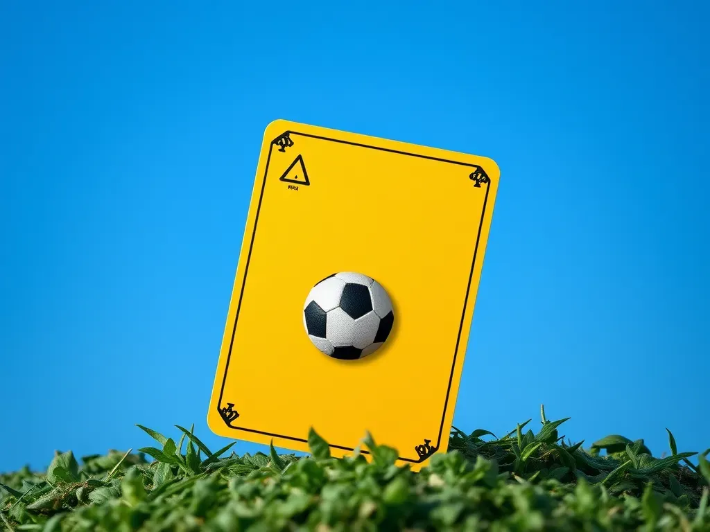 Co oznacza żółta kartka